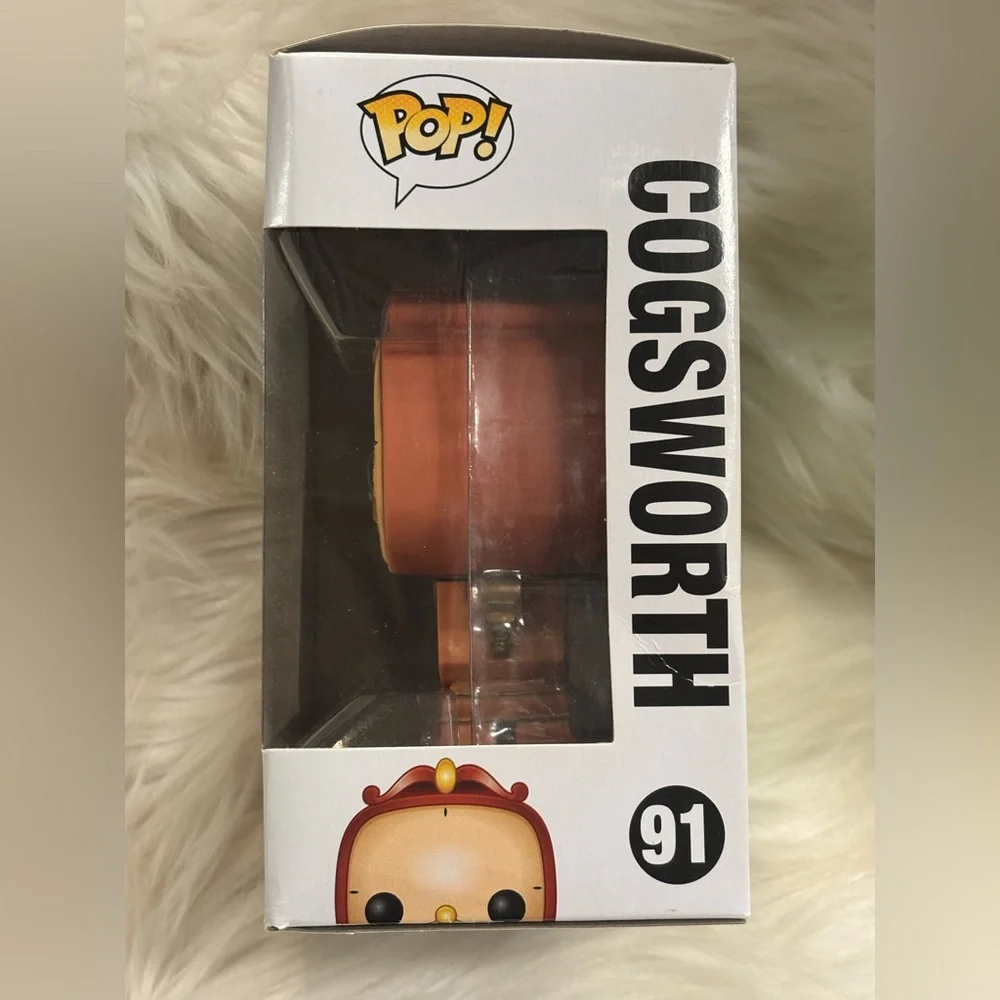 FUNKO POP DISNEY BEAUTY AND THE BEAST COGWORTH 91 Vinyl Figure